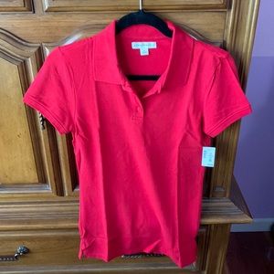 NWT Aeropostale Red Polo Golf Shirt